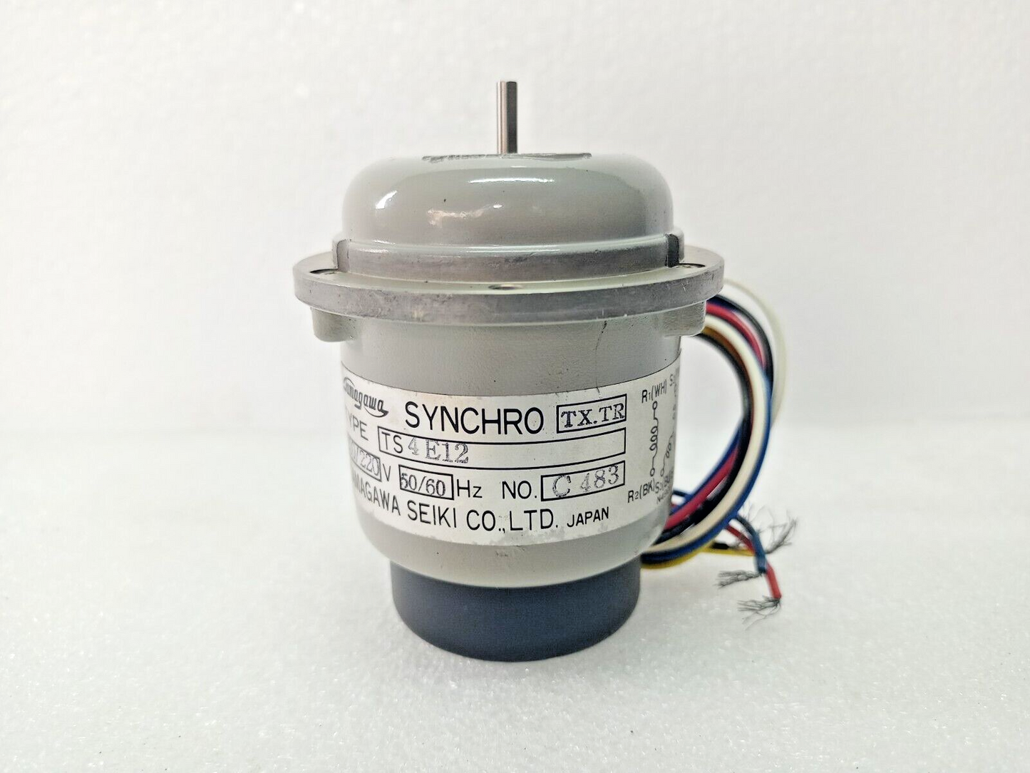 Tamagawa TS4E12 Synchro TX.TR Motor 200/220V, 50/60Hz - NEW
