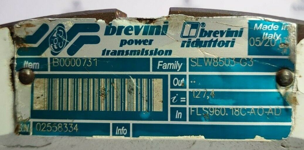 Brevini riduttori SLW8503-G3 Gear box - NEW