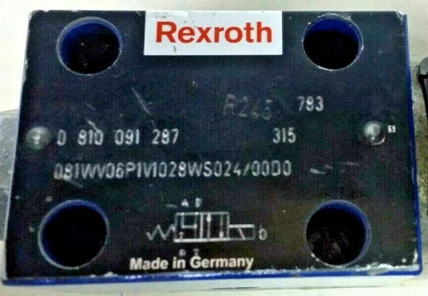 Rexroth 081WV06P1V1028WS024 Directional Control valve