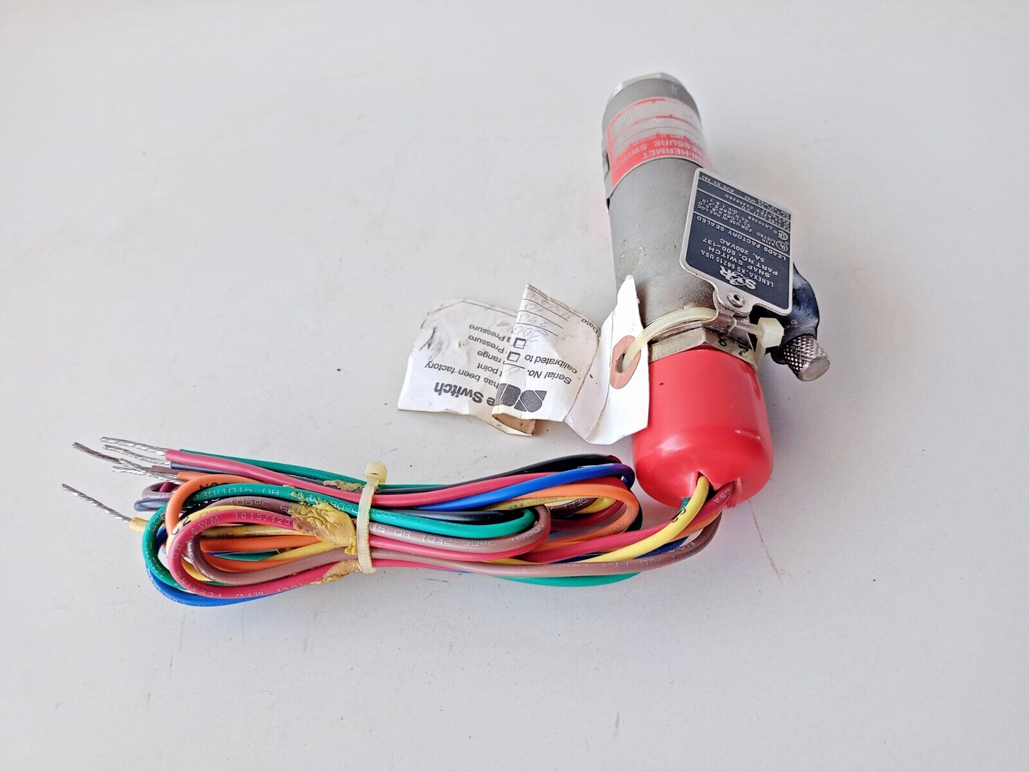 SOR 5BH-EG45-M4-C1A-TTC1 Snap Mini-Hermet pressure switch 45-550 PSI - NEW