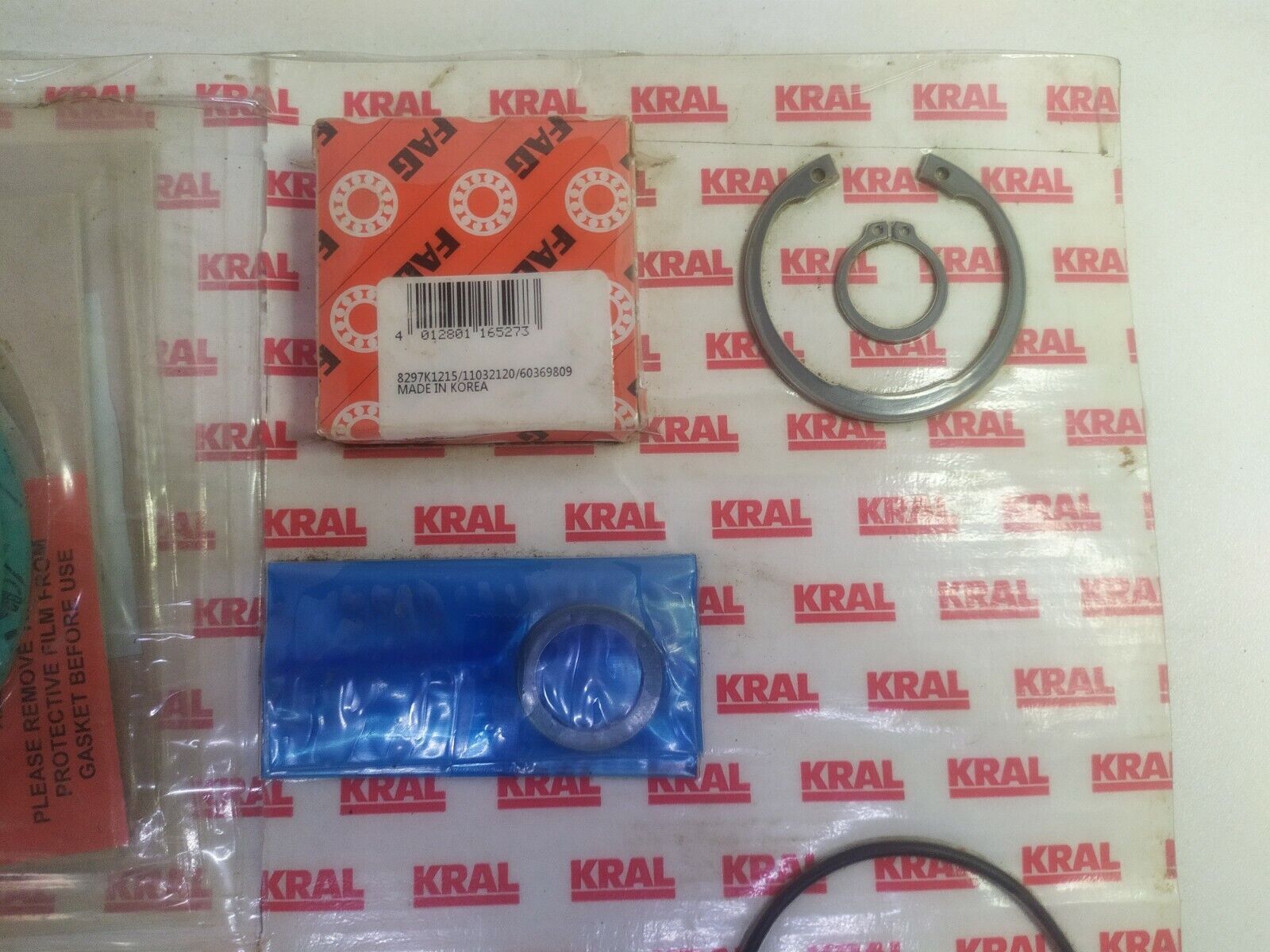 Kral UEK 03D Maintanance Kit, Screw pump repair kit