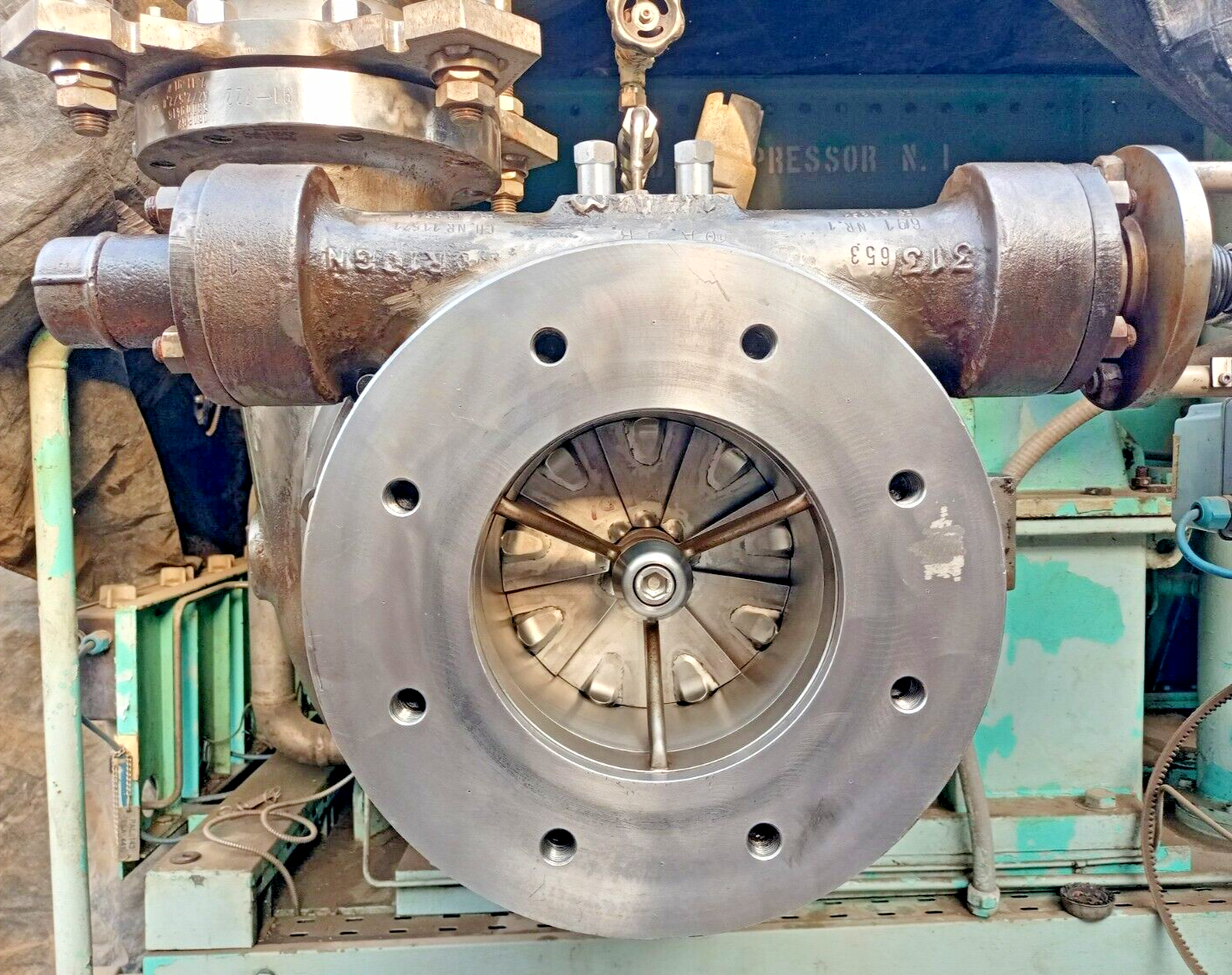 Atlas Copco GT-026-T1K1 single-stage motor-driven centrifugal compressor