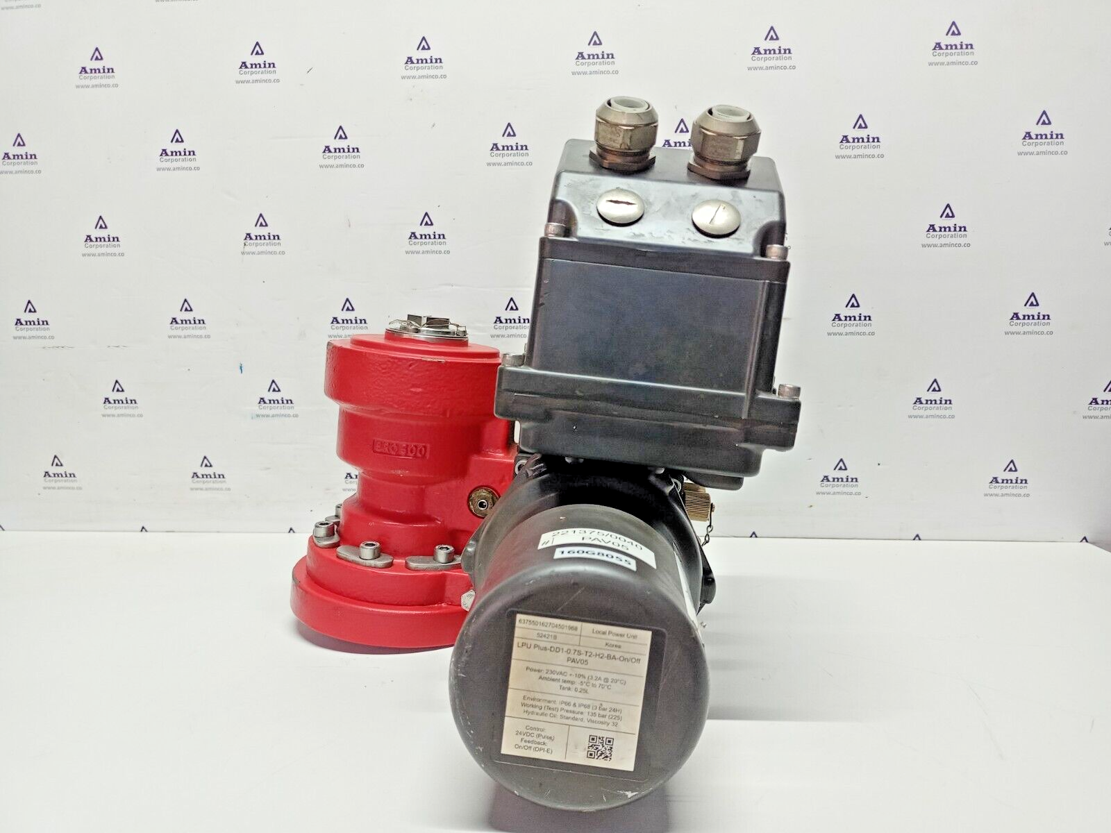 Damcos LPU plus-DD1-0.7S-T2-H2-BA-On/Off PAV05 with BRC 500-B1 actuator 160N1099