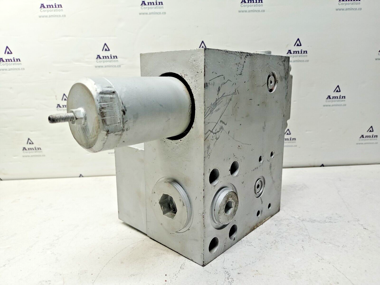 Rexroth DBDS10K18/400 S0 159 08W11 Hydraulic pressure relief valve with block