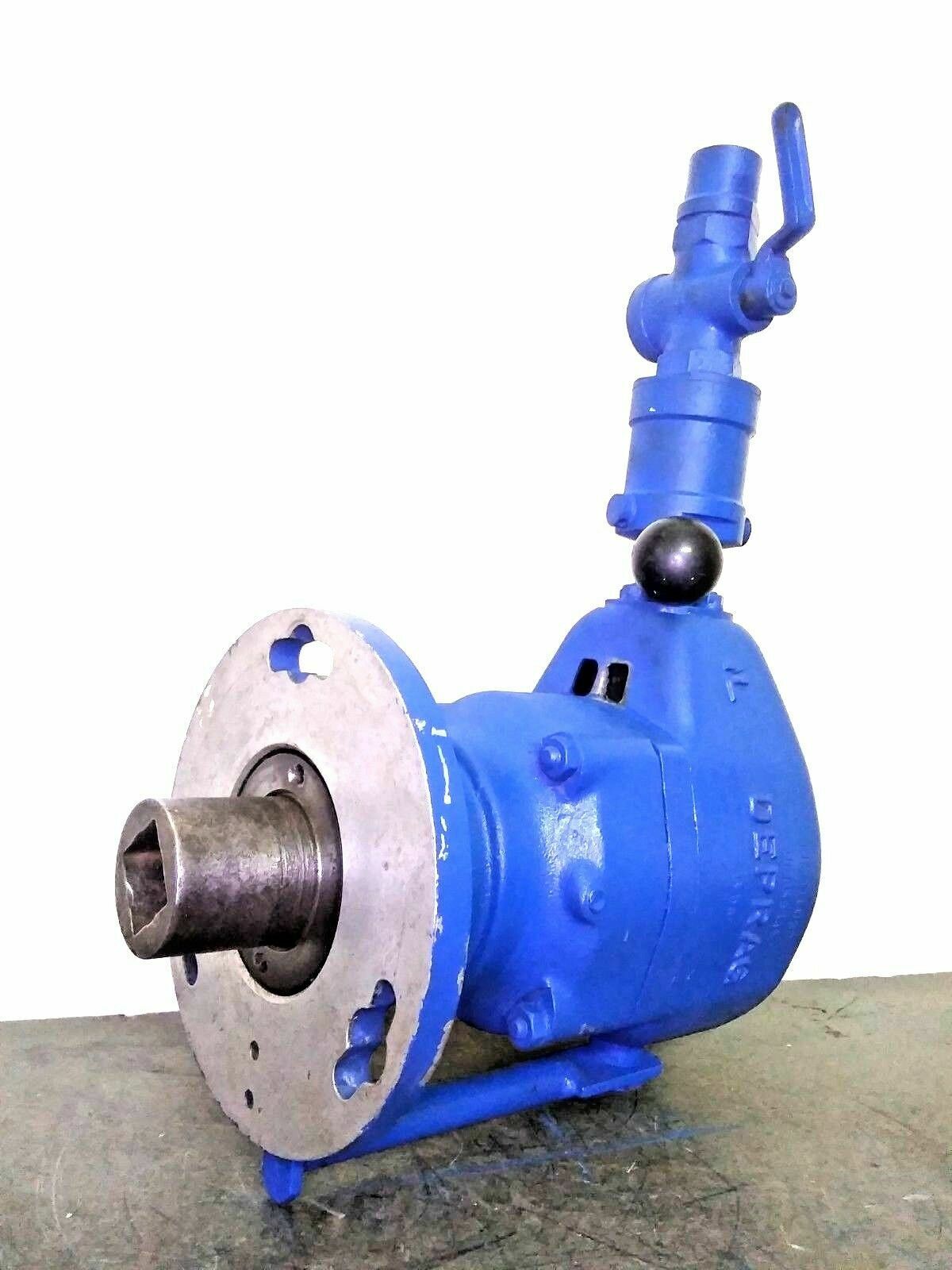 DEPRAG FM 52 LUSP Power line Air motor with hand lever valve