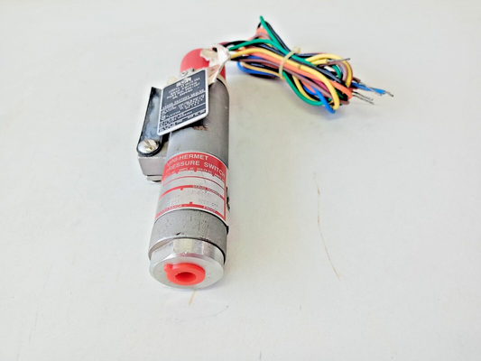 SOR 1BH-EG45-M4-C1A-TTC1 Snap Mini-Hermet pressure switch 500-4000 PSI - NEW