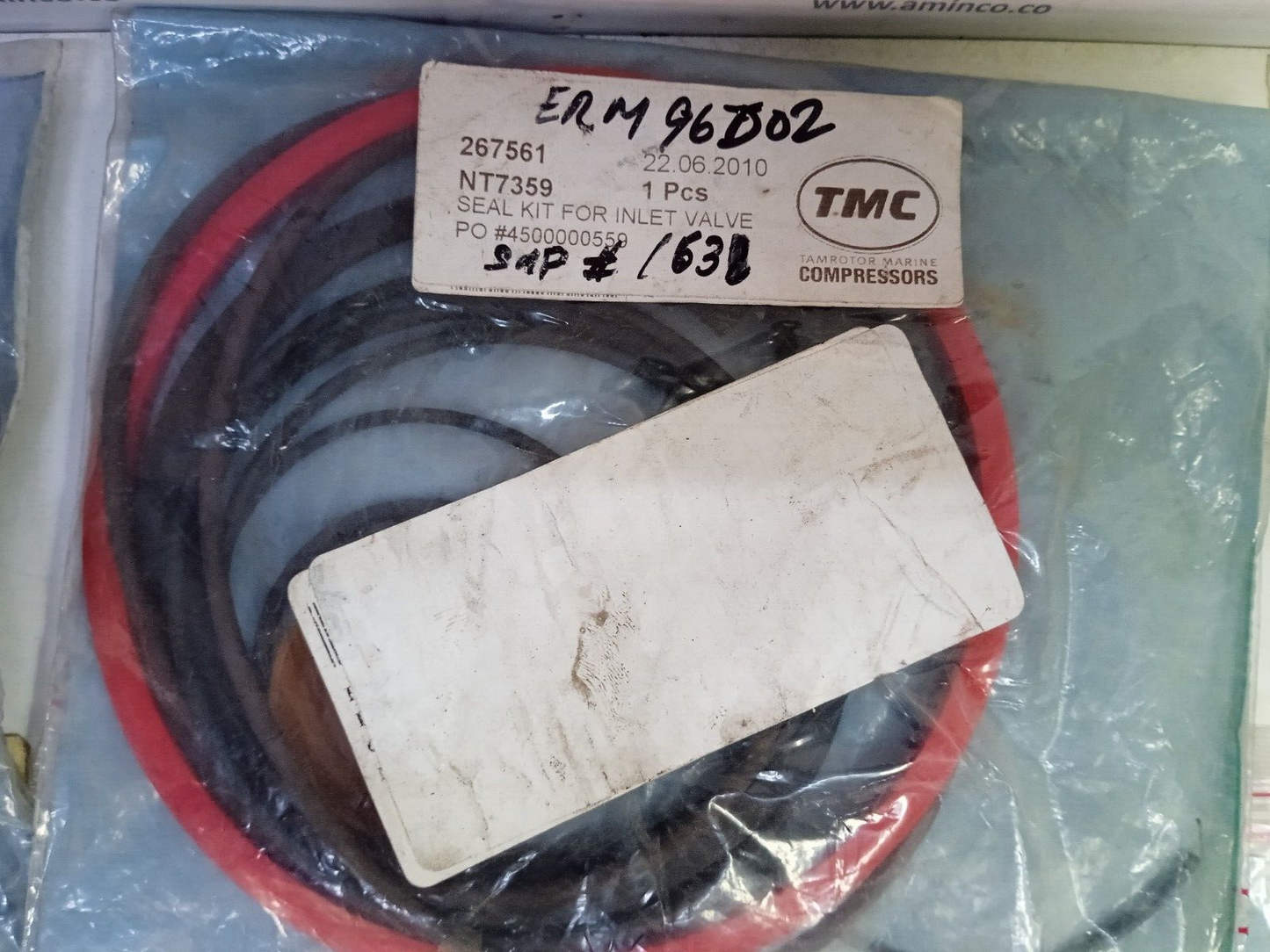 Tamrotor Marine compressor Seal kits and O-ring sets Lot - NEW