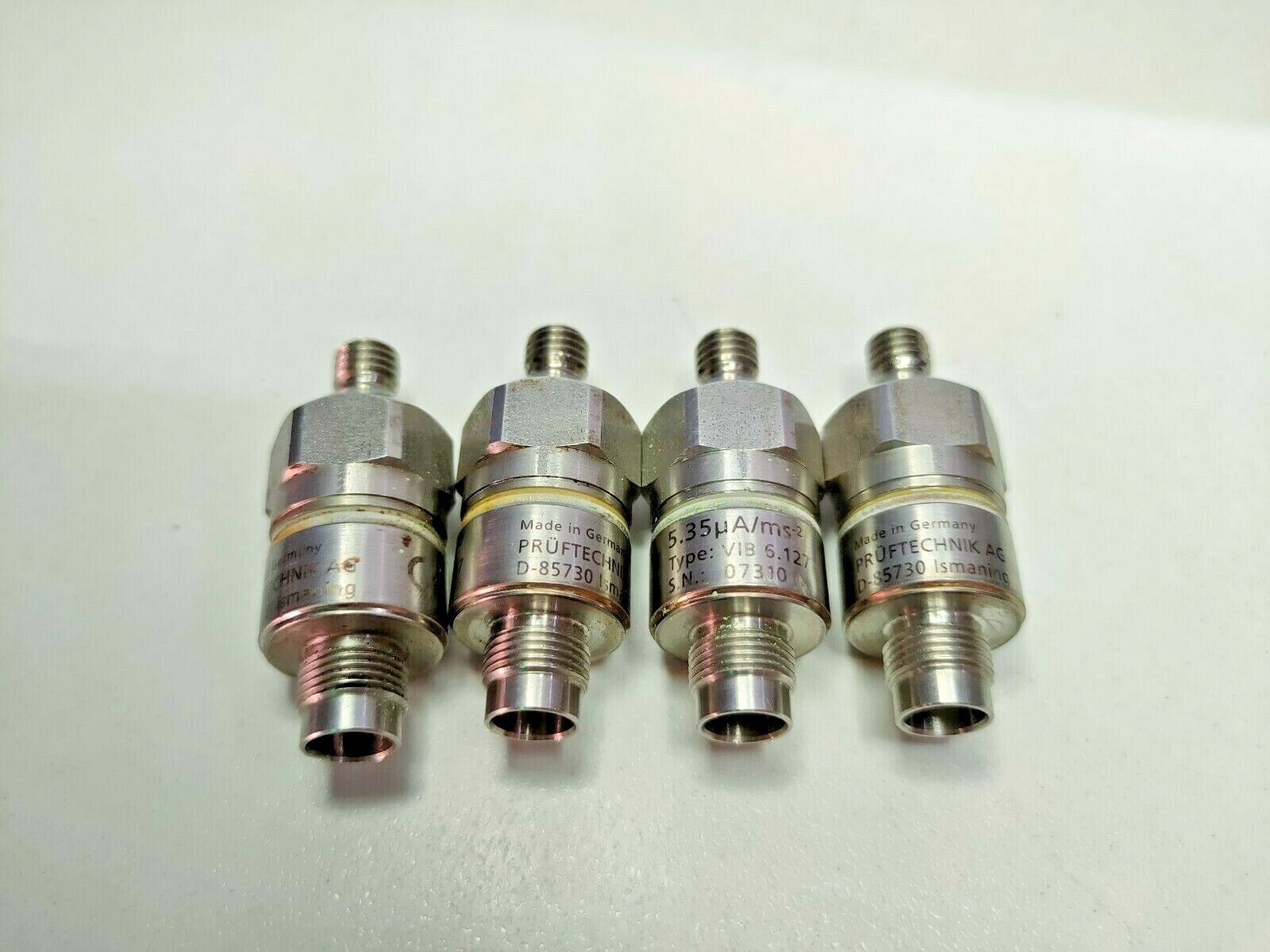 Pruftechnik AG VIB 6.127 Sensor (Lot of 4pcs)
