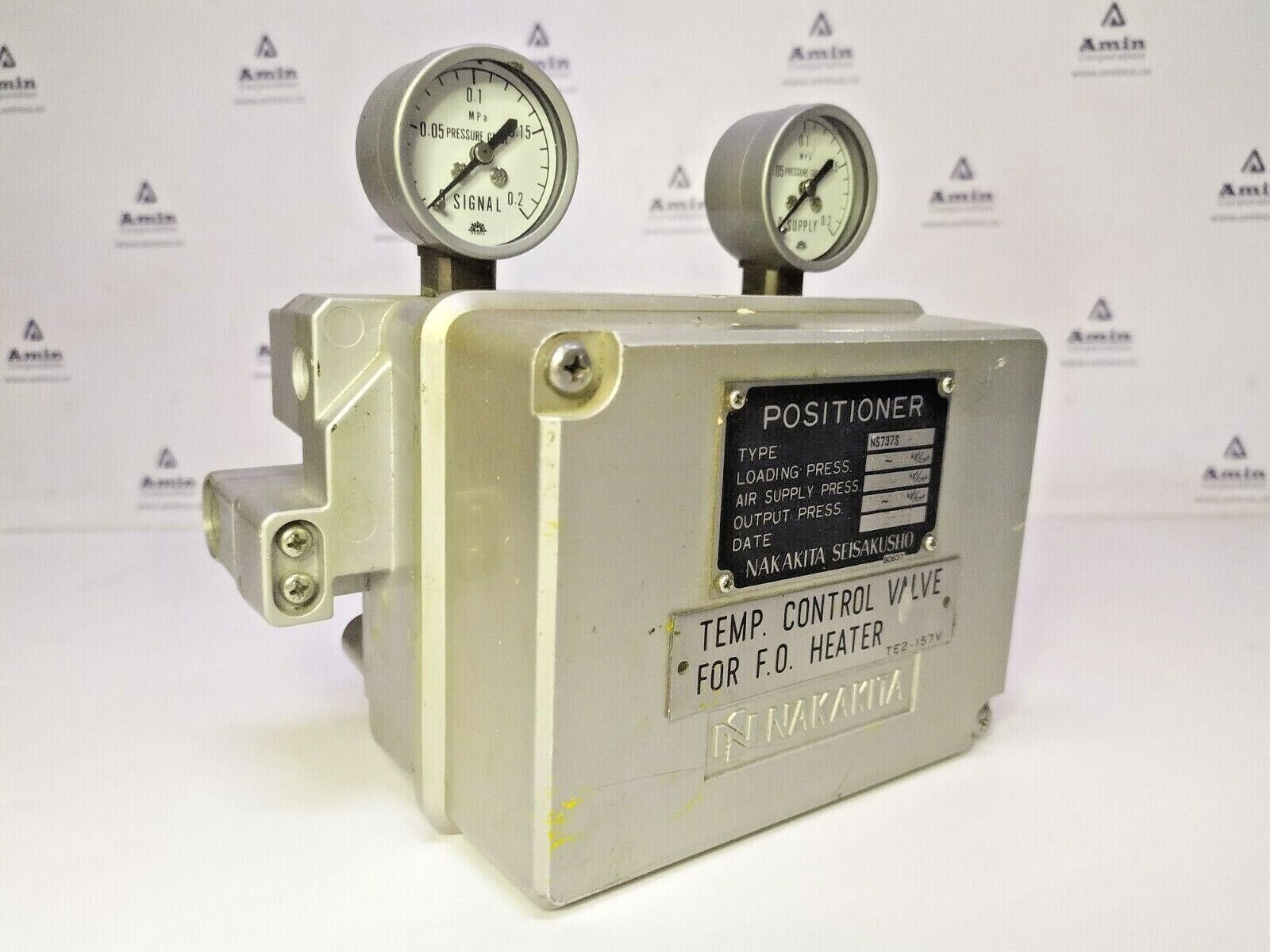 NS737S-D Nakakita Double acting lever type Positioner