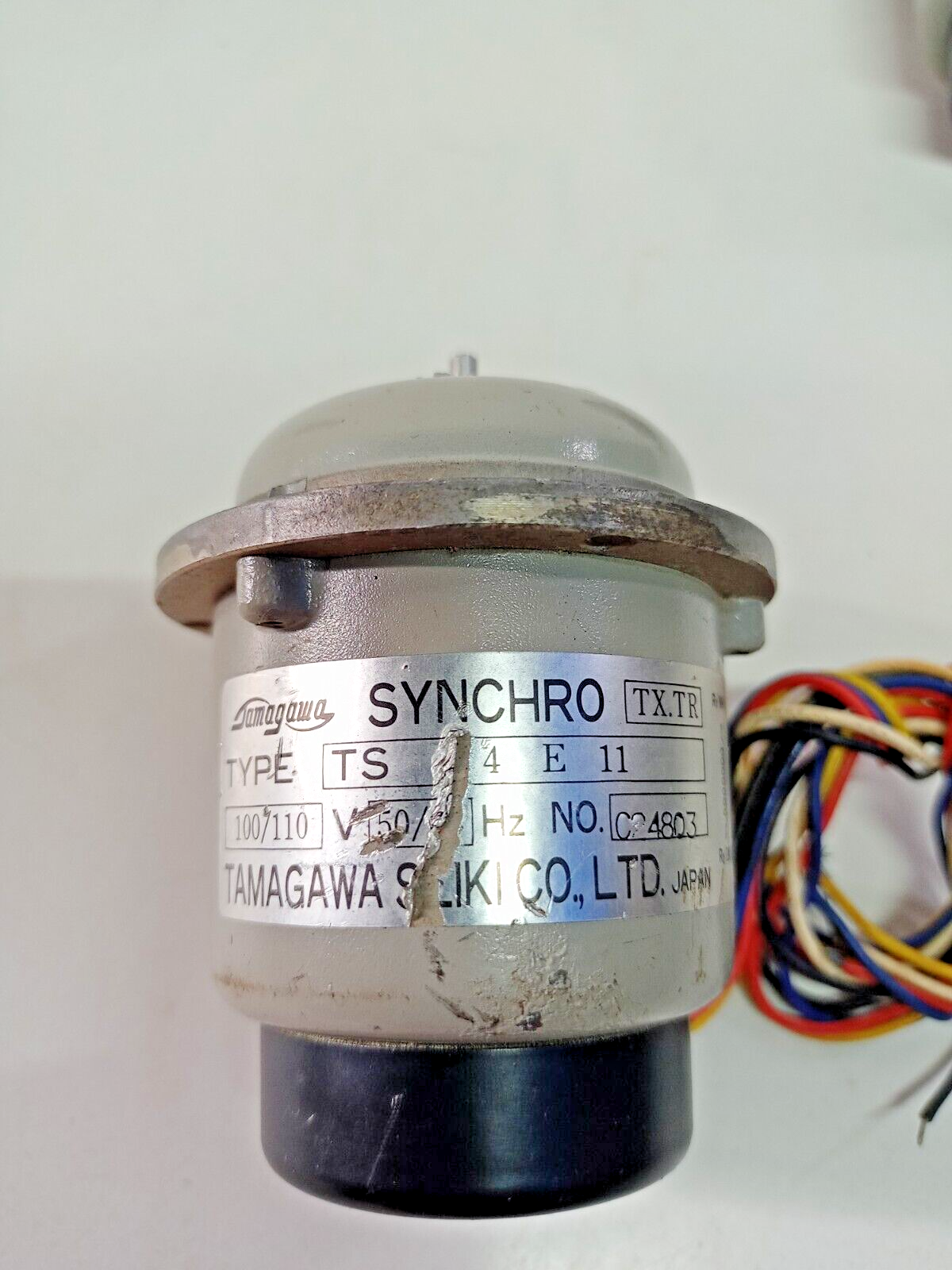 Tamagawa Synchro Motor TX.TR TS4E11 (100/110V 50/60Hz)