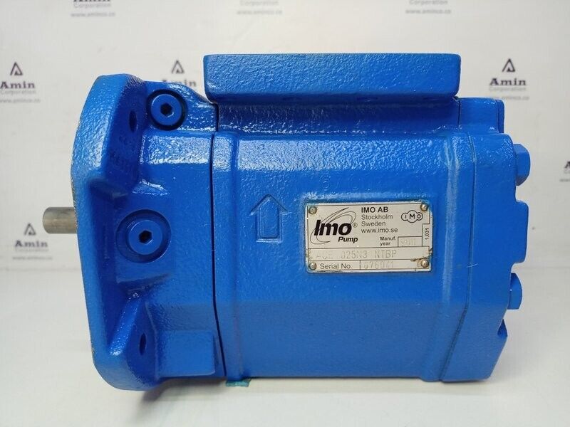IMO Pump ACE 025N3 NTBP Triple screw Oil Pump - Refurbished and Tested