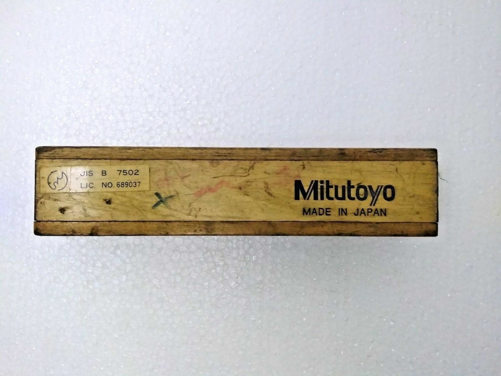 Mitutoyo Tubular Inside Micrometer Range: 175-200mm Resolution: 0.01mm - NEW