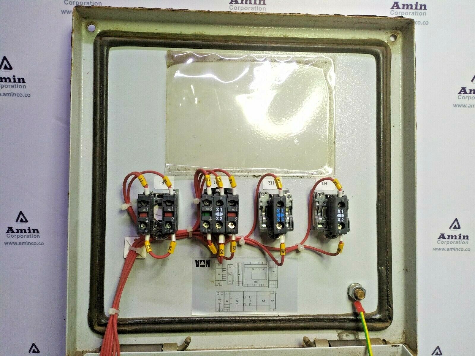 Uson Marine Control panel for UBP30S Combined sack compactor and Baling press