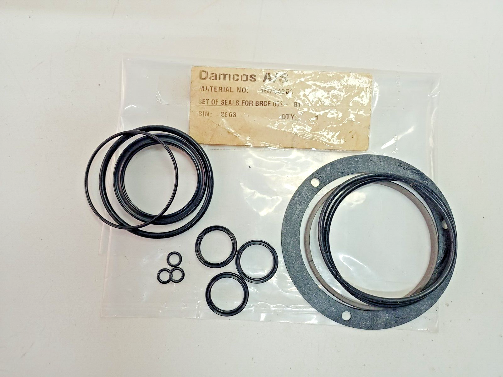 Damcos Seal kit for BRCF 002-B1 P/N: 160N4256 - NEW Free fast shipping