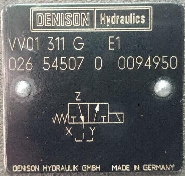 Denison hydraulics R4V10 5D5 30 09G0Q A1 S26-34683-0 with VV01 311 G E1