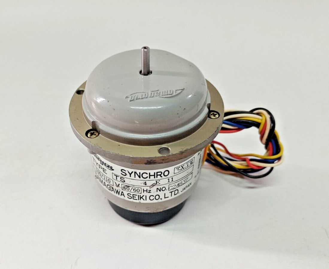 Tamagawa Synchro Motor TX.TR TS4E11 (100/110V 50/60Hz)