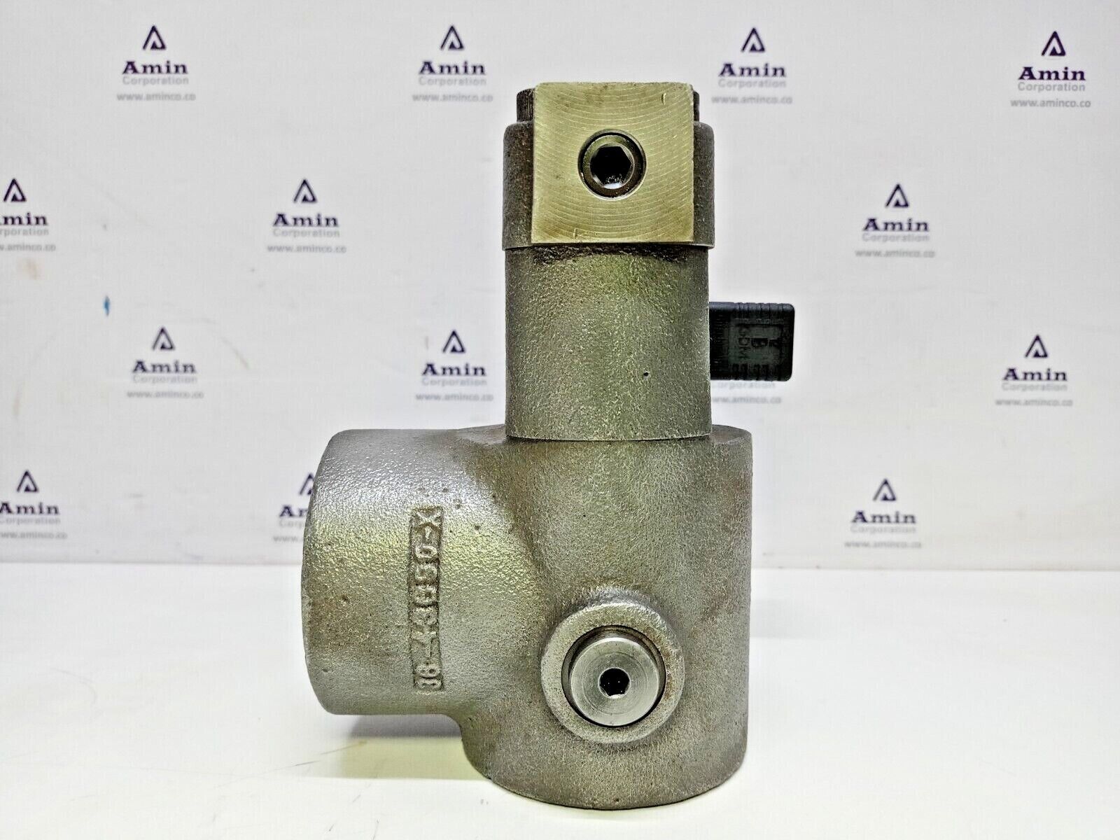 Denison hydraulics R4V10 5D9 30 with VV01 311 G E1 Pre. control and vent valve