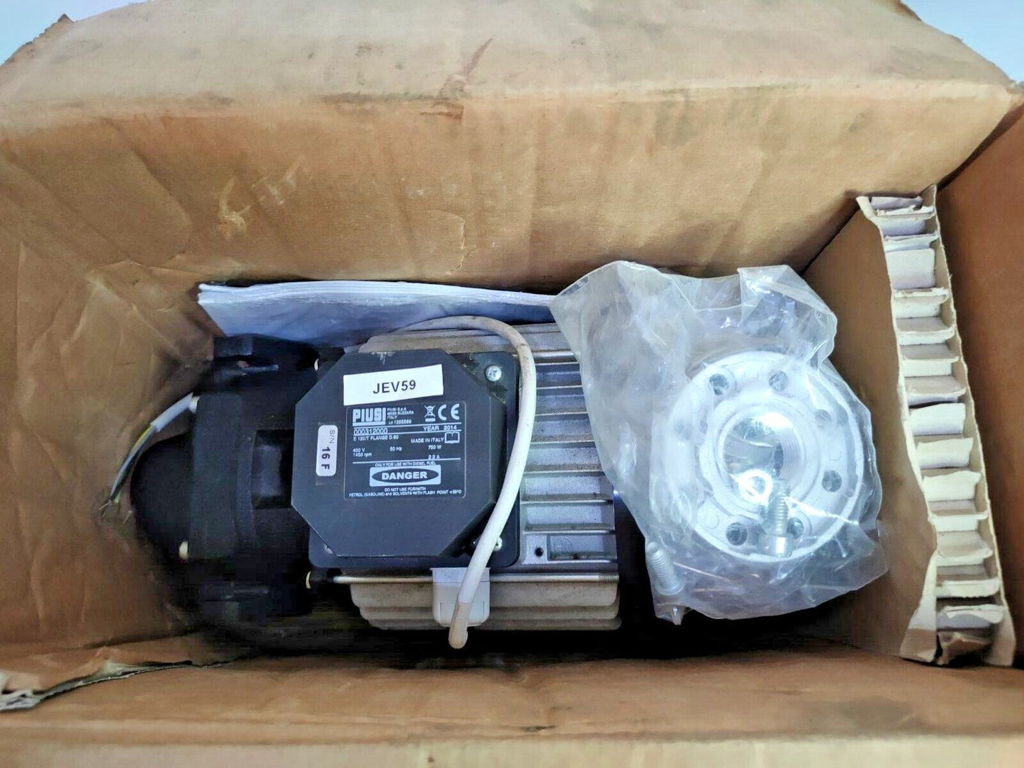 Piusi E120/T Flange D.80 Code: 000312000 Fuel Transfer pump - NEW