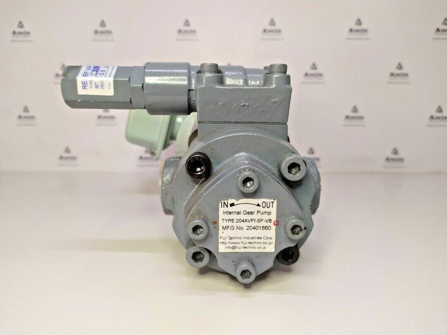 Fuji Techno 204AVFf-SF-VB Internal gear pump with Nidec FELQ-8T Induction Motor