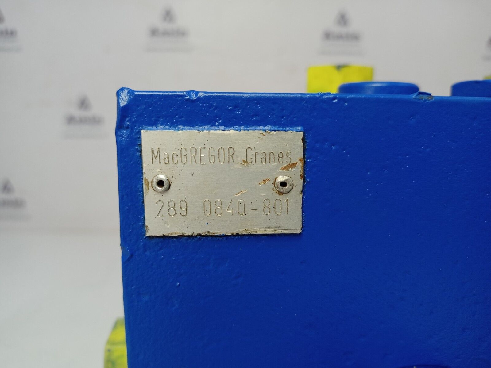 MacGREGOR Cranes 289-0840-801 Hydraulic Valve Block - NEW #2
