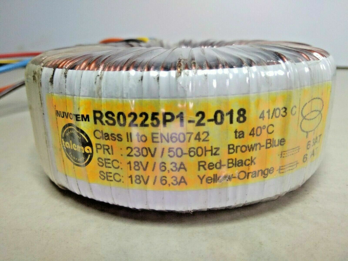 NUVOTEM TALEMA RS0225P1-2-018 Transformer