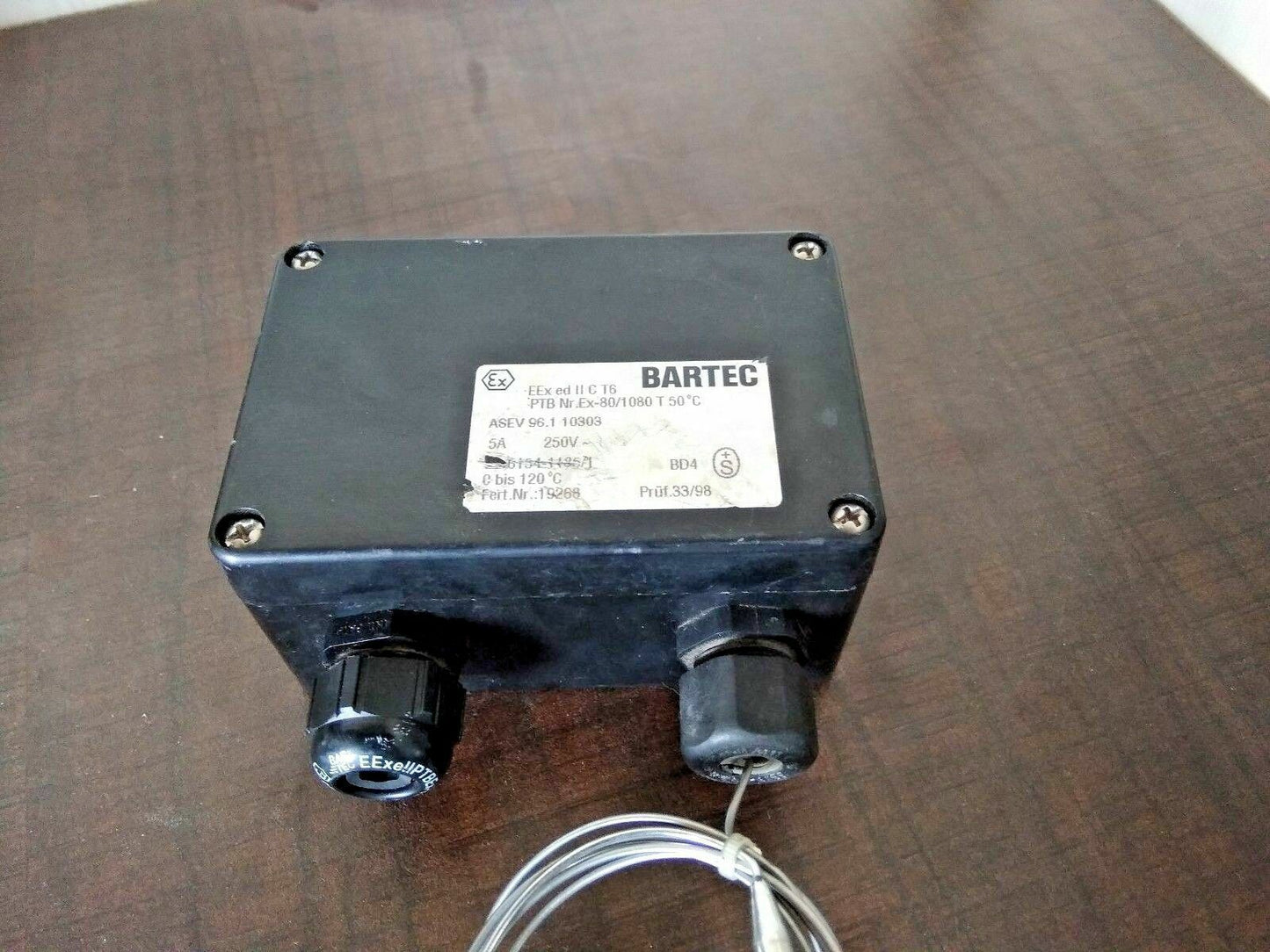 BARTEC 27-6154-1185/1 5A 250V - NEW