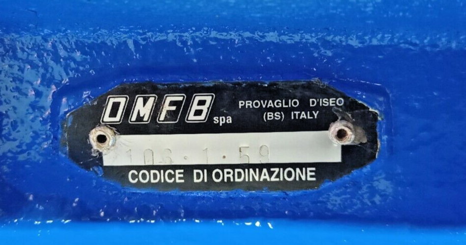 OMFB 106.1.59 Hydraulic hand pump