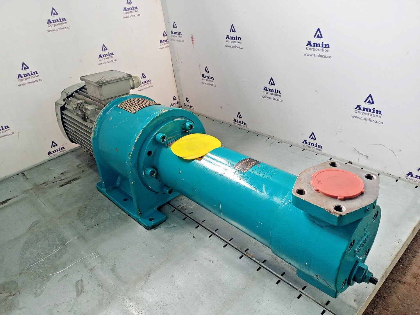 Leistritz L3MF-060/096 Triple screw pump with 4/4.8 kW 50/60 hz motor - NEW 2018