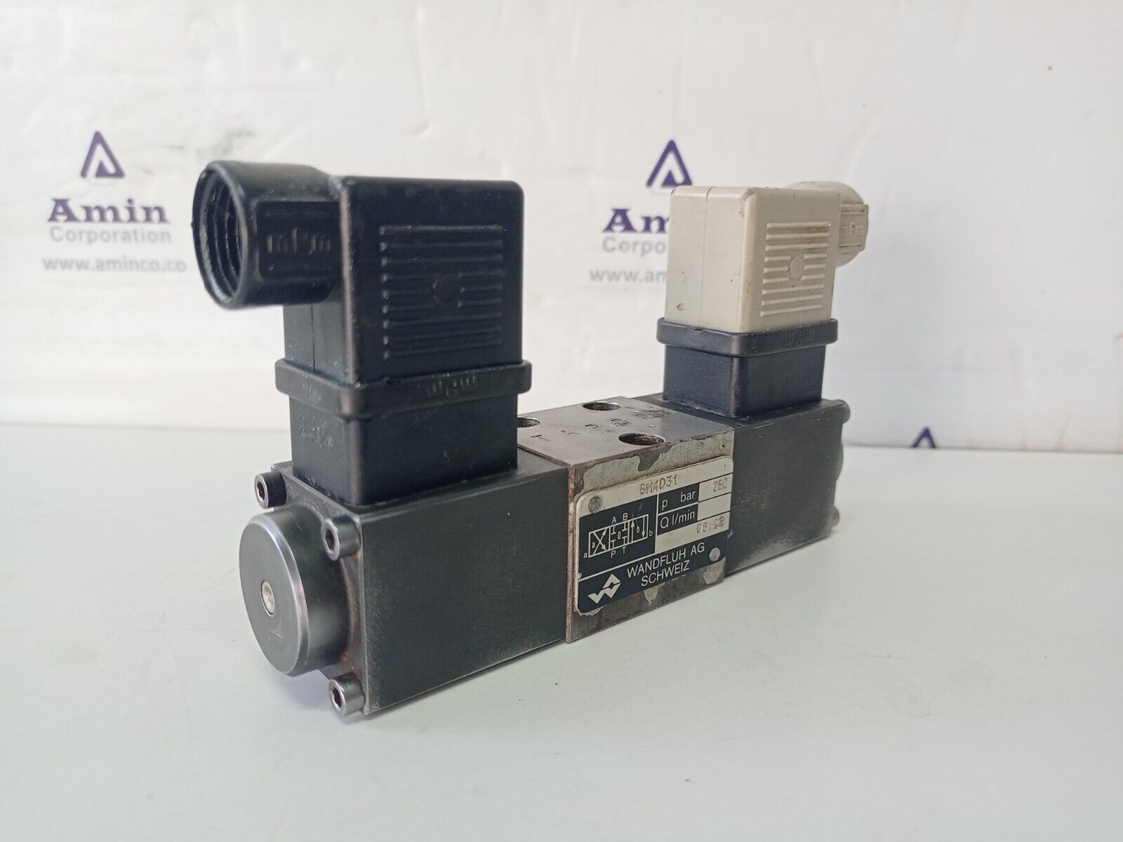 WANDFLUH BM4D31 Hydraulic Solenoid Operated Valve