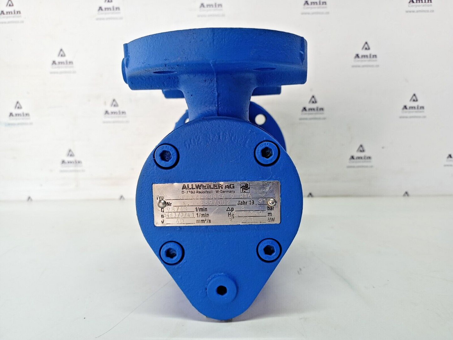 Allweiler SCGX/A20R56 Q W16 Triple screw pump oil transfer pump