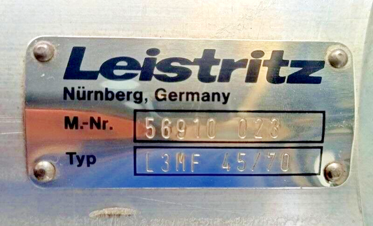 Leistritz L3MF 45/70 Triple screw pump #2