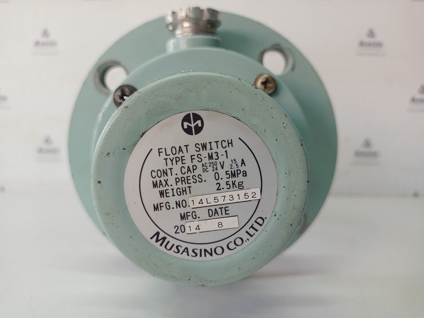 Musasino FS-M3-1 Float Switch AC250V, DC24V, Max. pressure 0.5Mpa