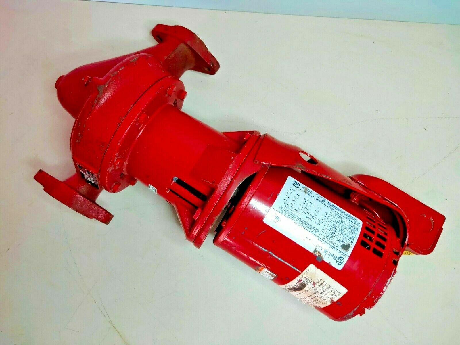 BELL & GOSSETT 172738LF Series 60 In line Circulator Pump With AC motor 1/3 HP