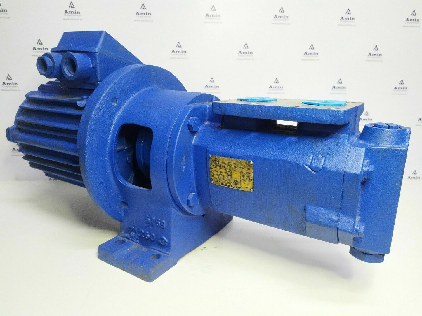 Hydroster Pump ACE 038 2N1C2 Triple screw oil pump with Electric motor