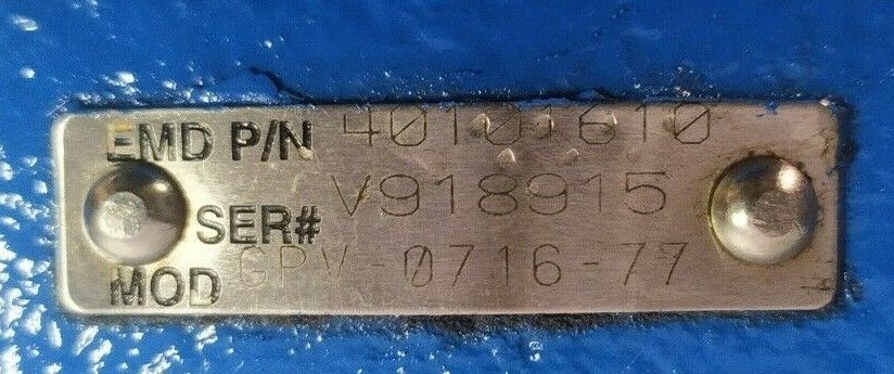 Viking Pump GPV-0716-77 Fuel pump EMD P/N: 40101610