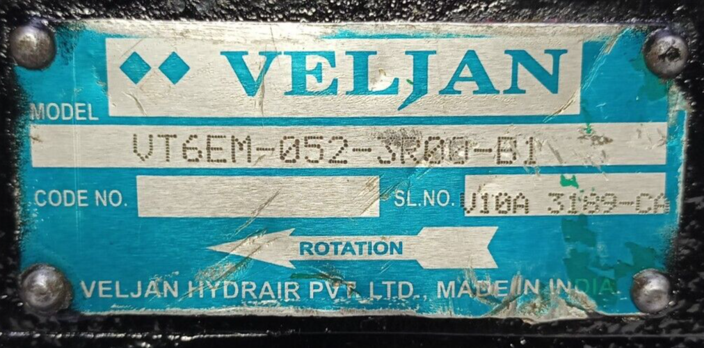 Veljan VT6EM-052-3R00-B1 Hydraulic vane pump