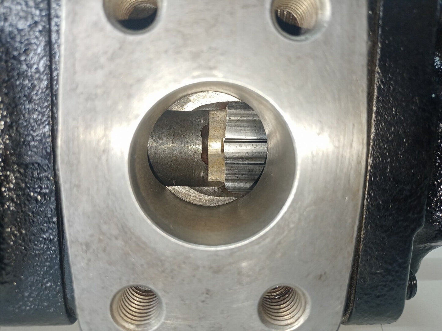 Parker Double Hydraulic gear pump Spline shaft