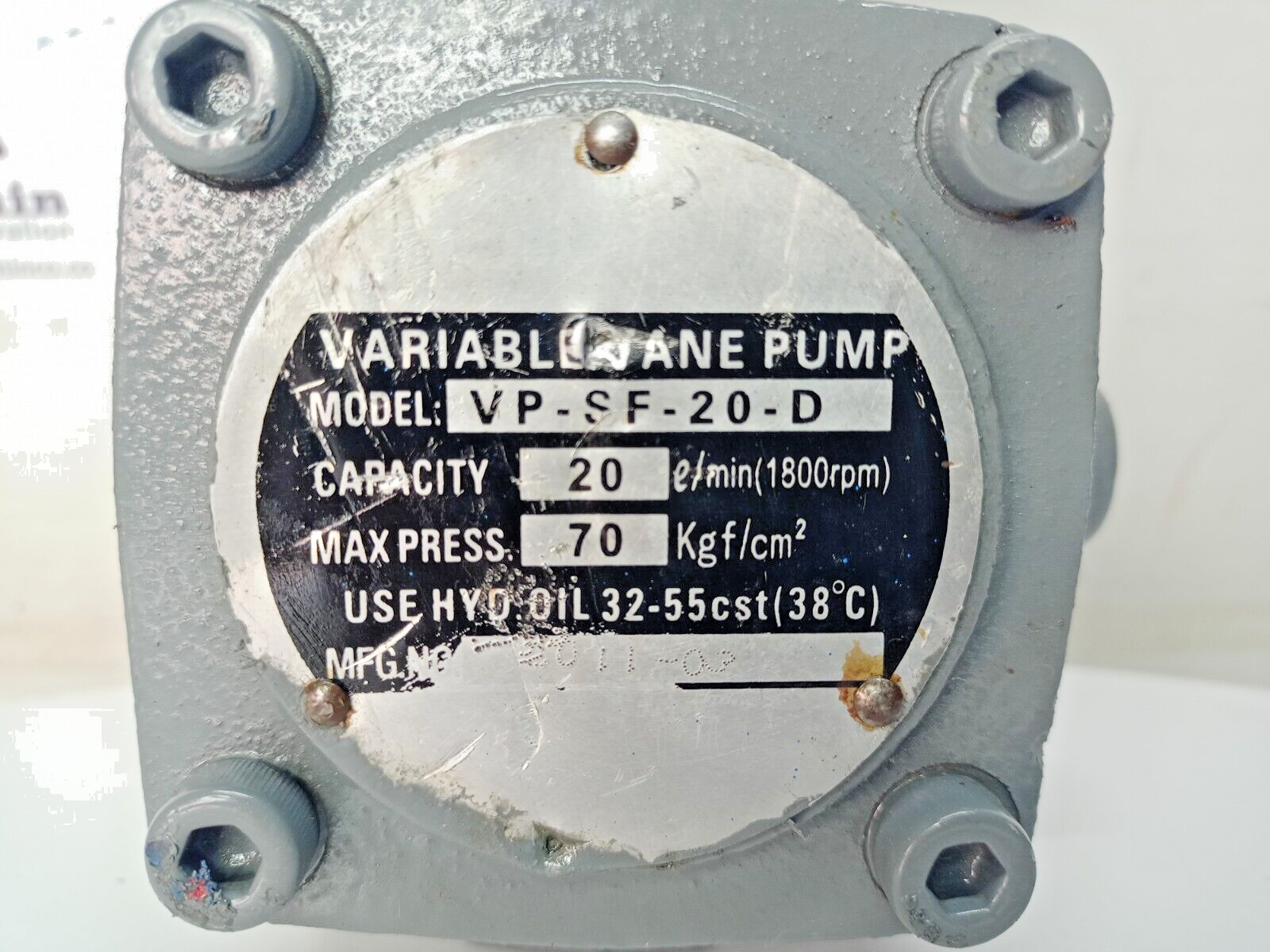 Variable vane pump VP-SF-20-D Hydraulic vane pump - Refurbished & Tested