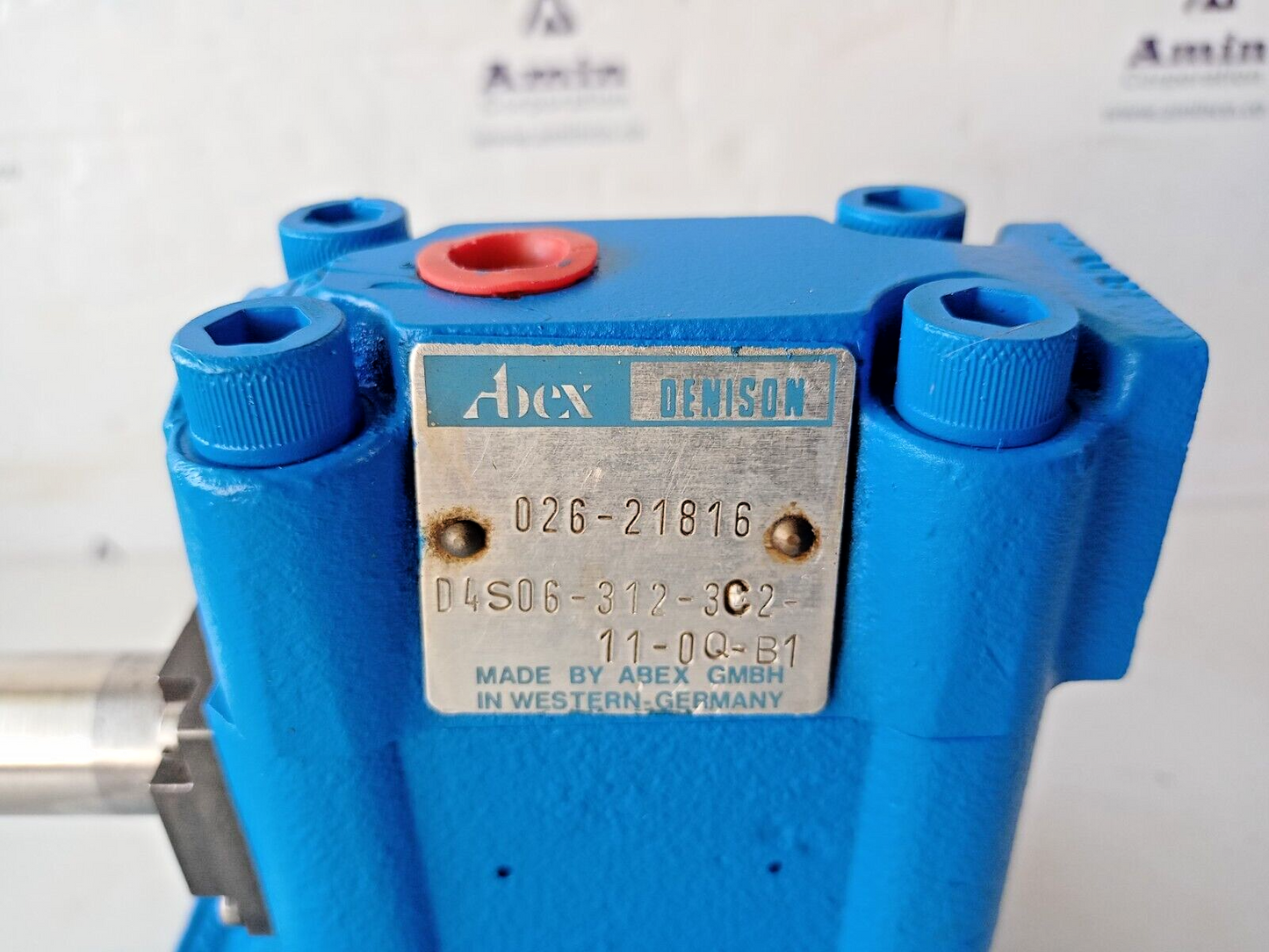 Abex Denison D4S 06-312-3C2-11-0Q-B1 Directional seat valve 036-38893 vent valve