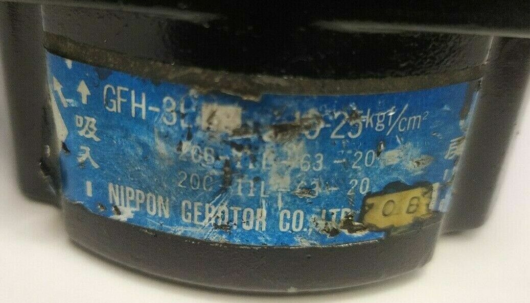 Nippon Oil pump GFH-3L - NEW SURPLUS FREE SHIPPING