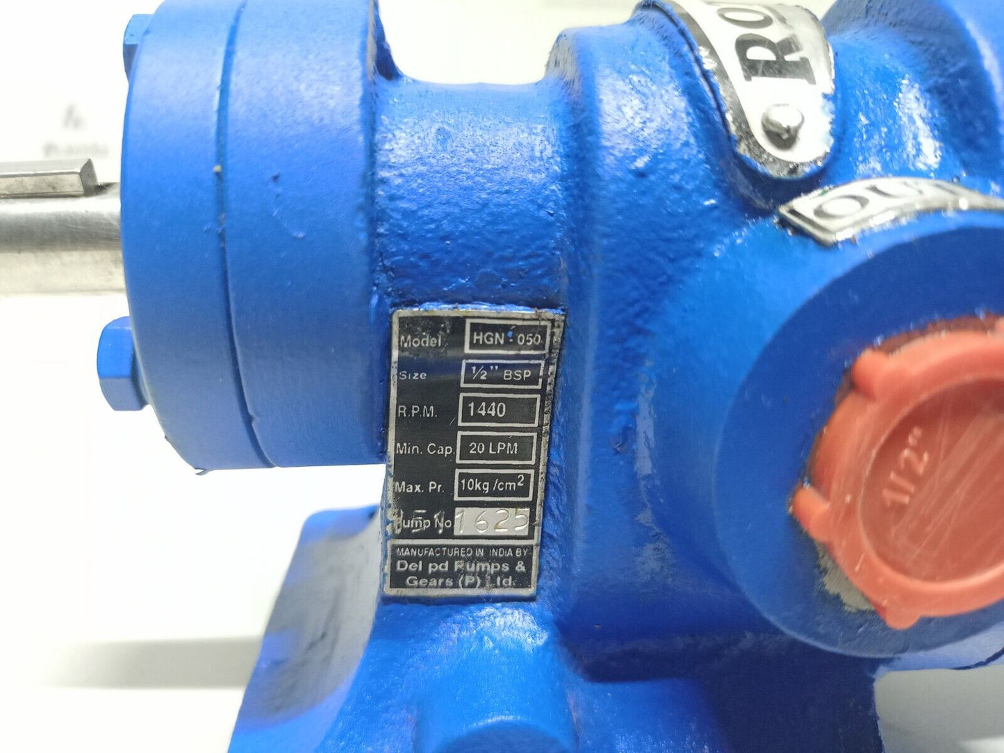 Del PD pump HGN-050 Rotary gear pump