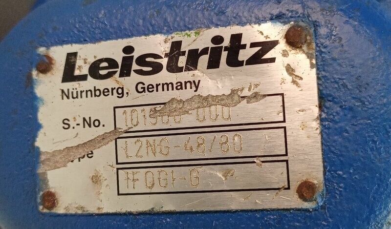 Leistritz L2NG-48/80 Double screw pump - Refurbished