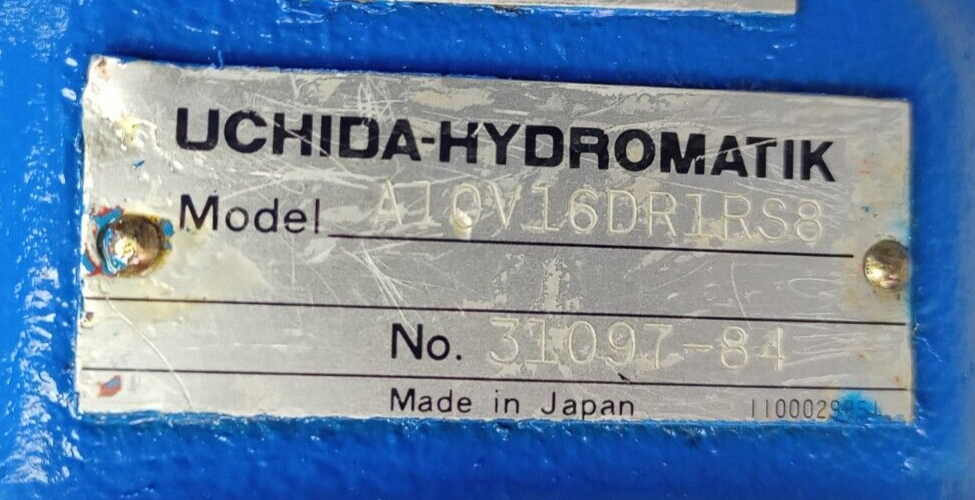 Uchida-Hydromatik A10V16DR1RS8 Axial piston variable pump A10 V16DR1 RS8