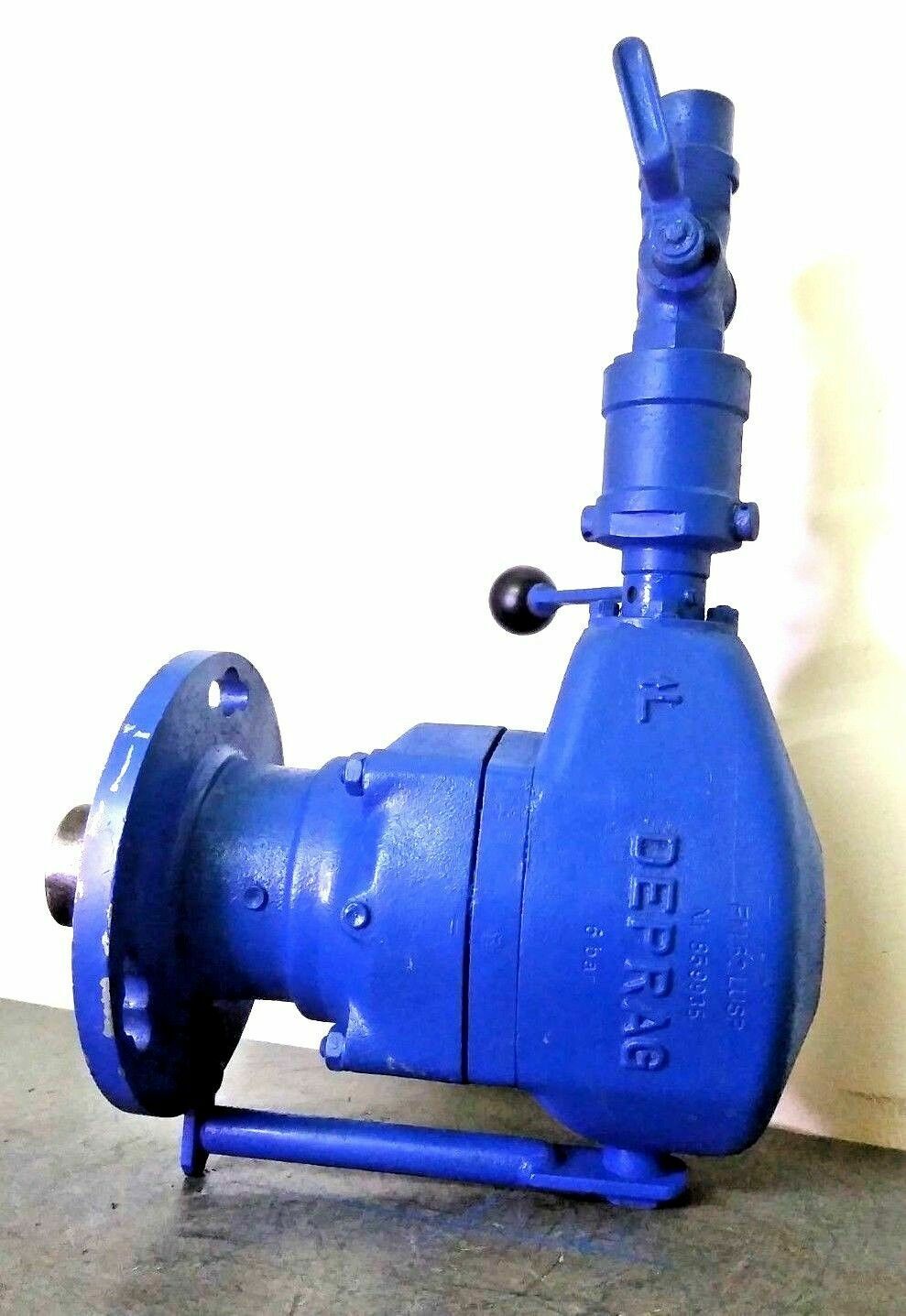 DEPRAG FM 52 LUSP Power line Air motor with hand lever valve