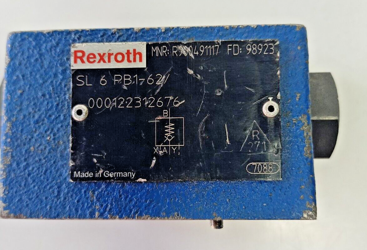 Rexroth R900491117 SL6 PB1-62 Valve - NEW #2