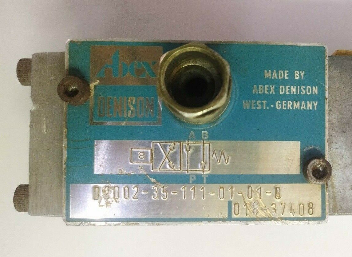 Abex Denison D2D02-35-111-01-01-0 Directional control valve