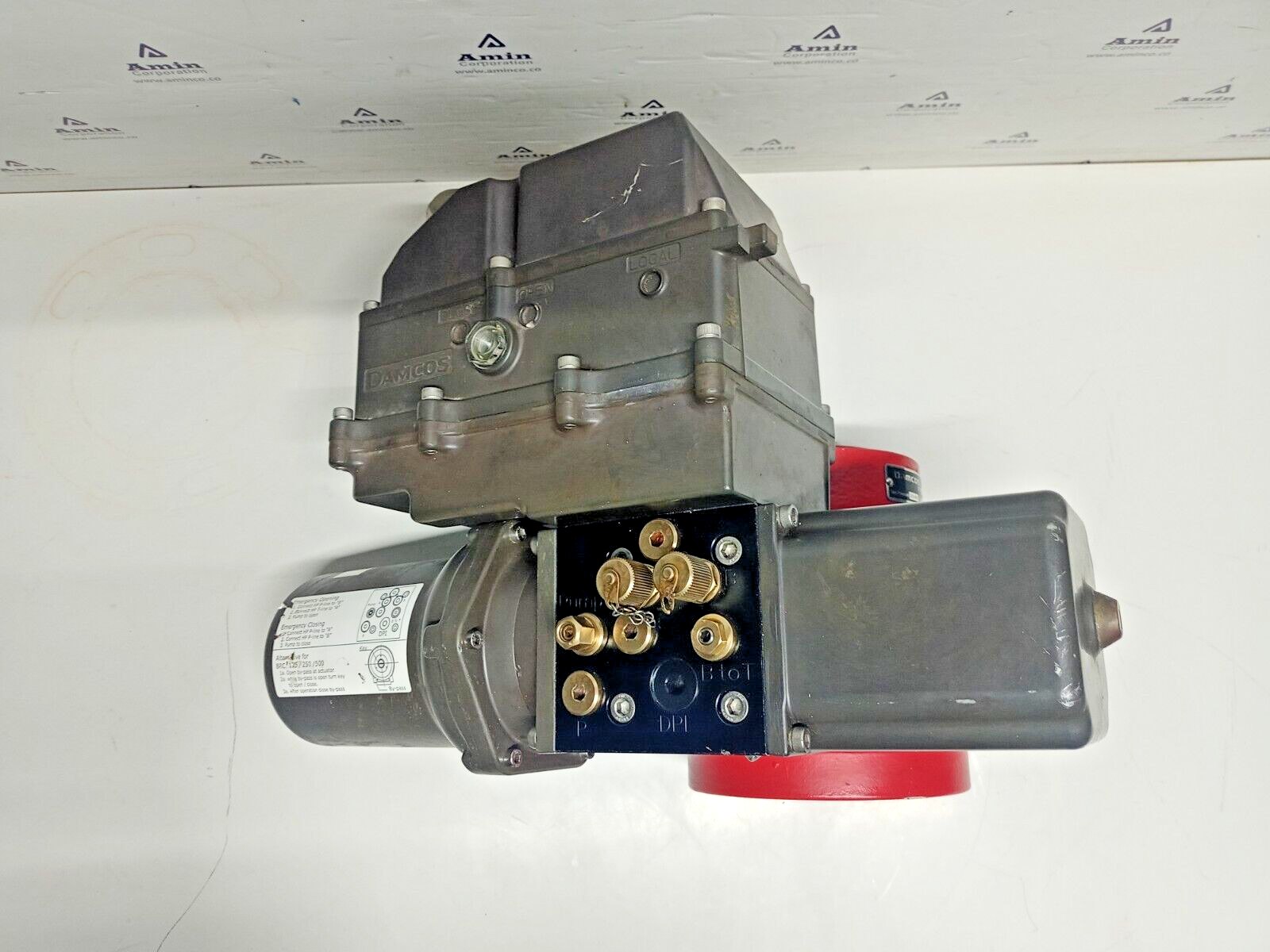 Damcos LPU plus-DD1-0.7S-T2-H2-BA-On/Off PAV05 with BRC 500-B1 actuator 160N1099