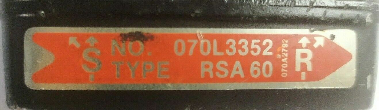 Danfoss Oil Pump RSA 60 for commercial oil burners - New