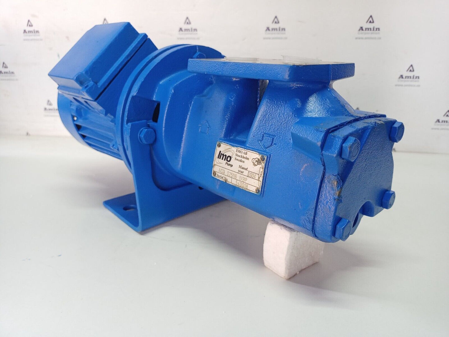 IMO ACD 025N6 IVBP Triple screw pump 0.5kW electric Motor - Refurbished Tested