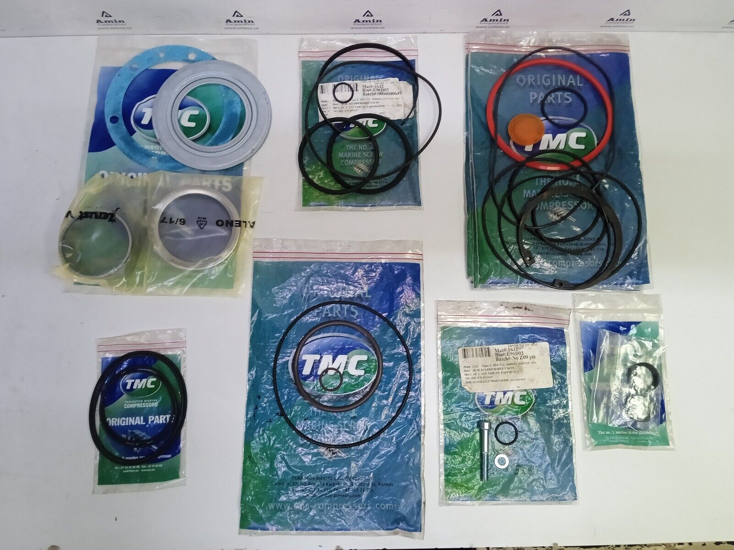 Tamrotor Marine compressor Seal kits and O-ring sets Lot - NEW